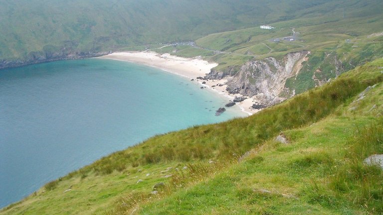 Keem Bay in County Mayo (Achill Island), Ireland