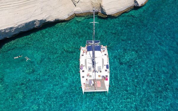 Kleftiko in Milos, Cyclades, Greece