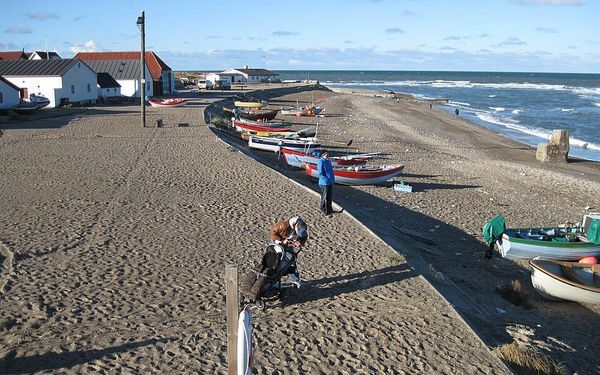 Klitmøller in Cold Hawaii, Thy, Denmark