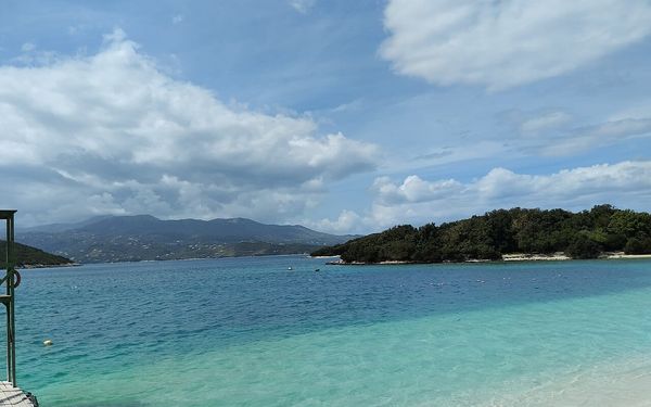 Ksamil Beaches in Ksamil, Albanian Riviera, Albania