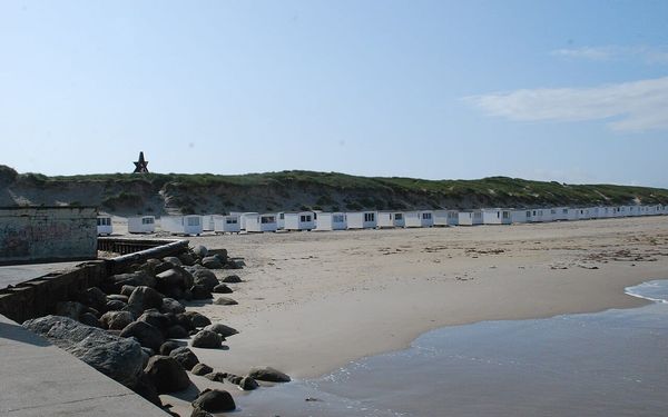 Løkken Beach in North Jutland, Denmark