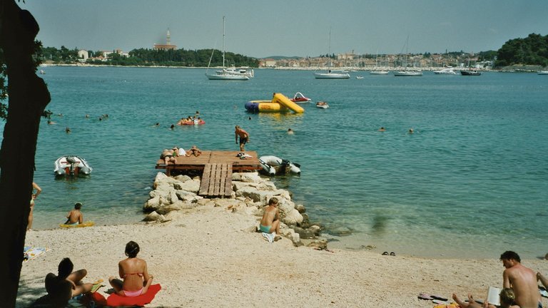 Lone Bay in Istria, Croatia