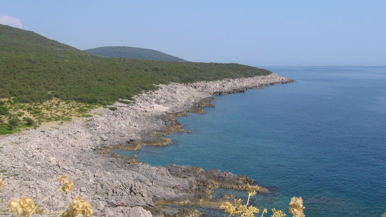 Mirišta Beach in Herceg Novi (Luštica), Montenegro