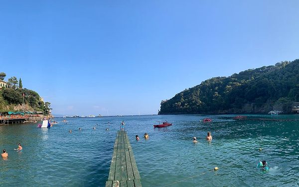 Baia di Paraggi in Portofino, Liguria, Italy