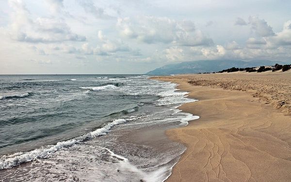 Patara Beach in Gelemis, near Kalkan, Turkey