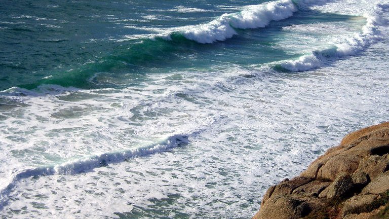Pedn Vounder Beach in Cornwall (Porthcurno), United Kingdom