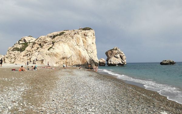 Petra tou Romiou in Kouklia, Paphos, Cyprus
