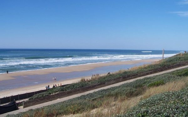 Plage de Biscarrosse in Biscarrosse-Plage, Landes, France
