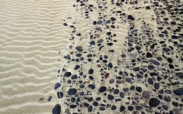 Playa de Famara in Lanzarote, Canary Islands, Spain