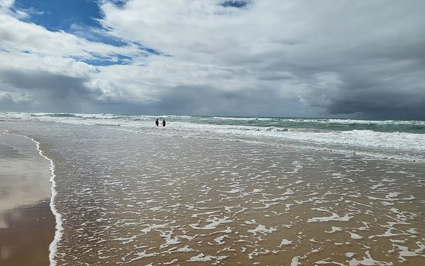 Playa de la Barrosa in Chiclana de la Frontera, Cádiz, Spain
