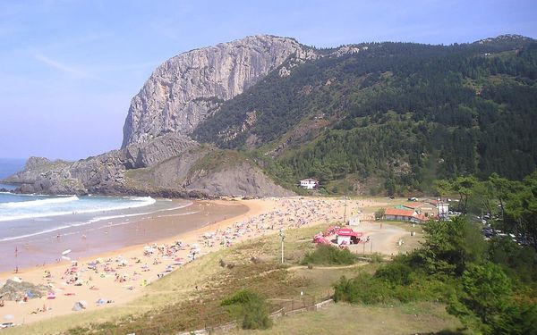 Playa de Laga in Ibarrangelu, Urdaibai, Spain