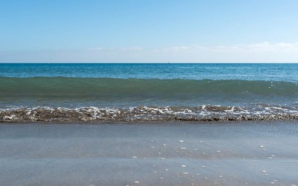 Playa del Inglés in Maspalomas, Gran Canaria, Spain