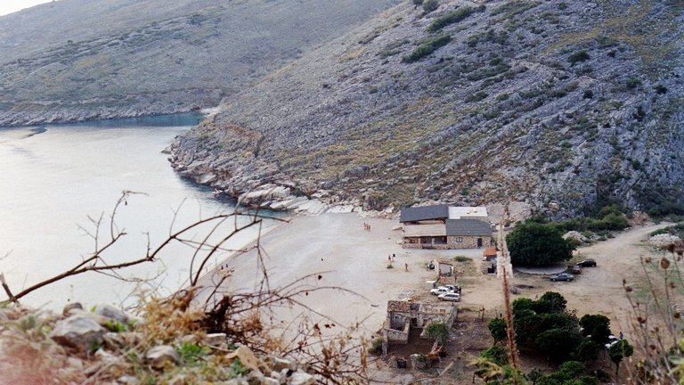Plazhi i Llamanit (Llaman Beach) in Himarë, Albanian Riviera, Albania
