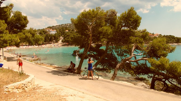 Podvrške Beach in Šibenik-Knin (Murter), Croatia
