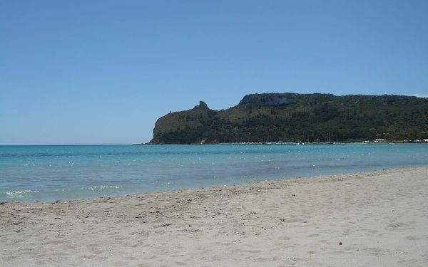 Poetto in Cagliari, Sardinia, Italy