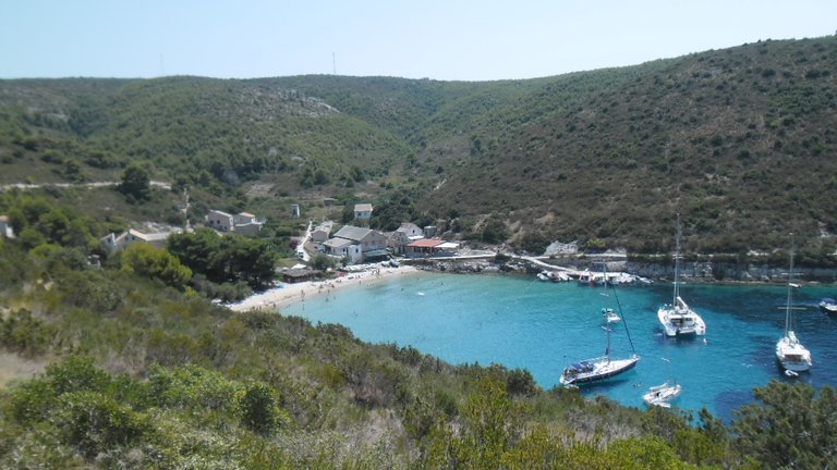 Porat Beach (Biševo) in Vis Archipelago (Biševo), Croatia