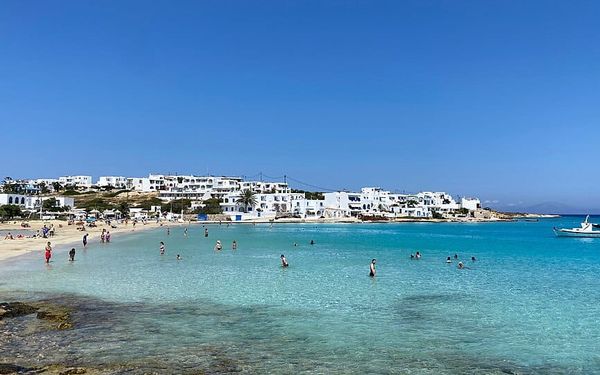 Pori Beach in Ano Koufonisi, Cyclades, Greece