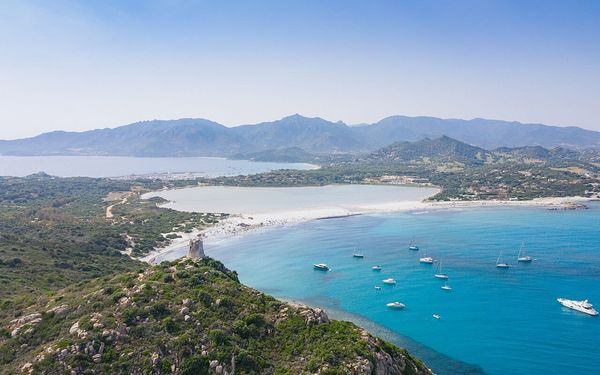 Porto Giunco in Villasimius, Sardinia, Italy