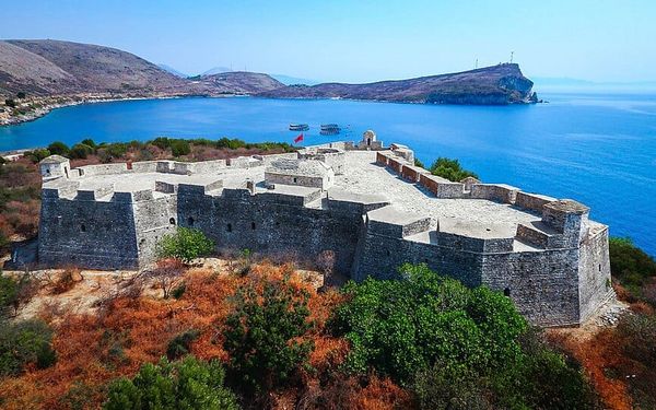 Porto Palermo in near Himarë, Albania