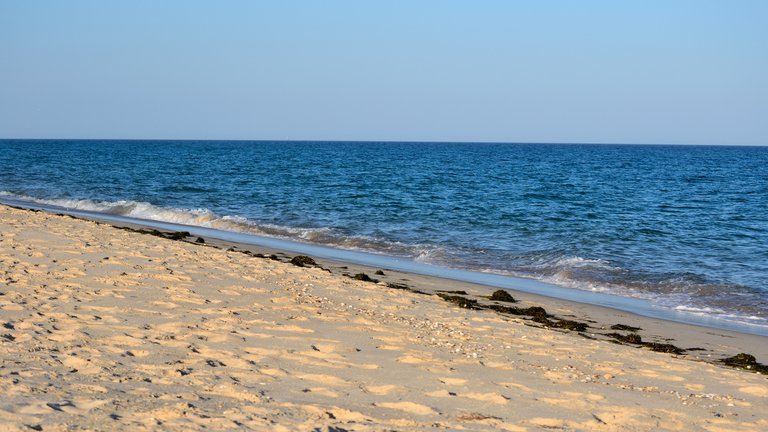 Praia do Barril in Algarve (Tavira), Portugal