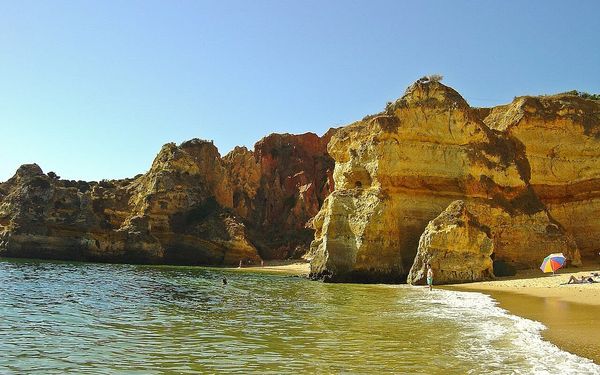 Praia Dona Ana in Lagos, Algarve, Portugal