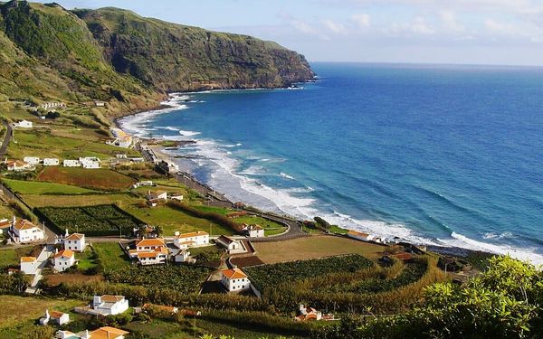 Praia Formosa in Santa Maria, Azores, Portugal