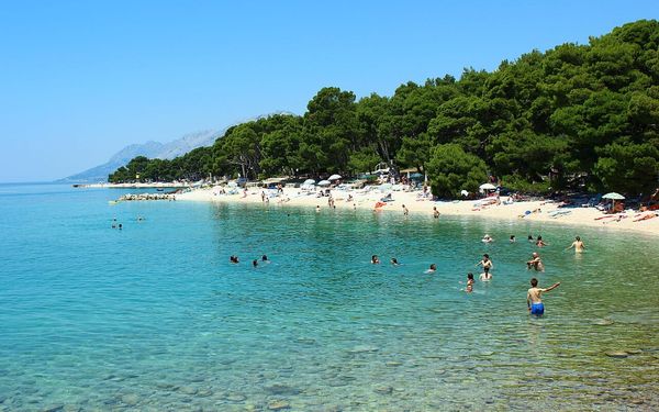 Punta Rata in Brela, Makarska Riviera, Croatia