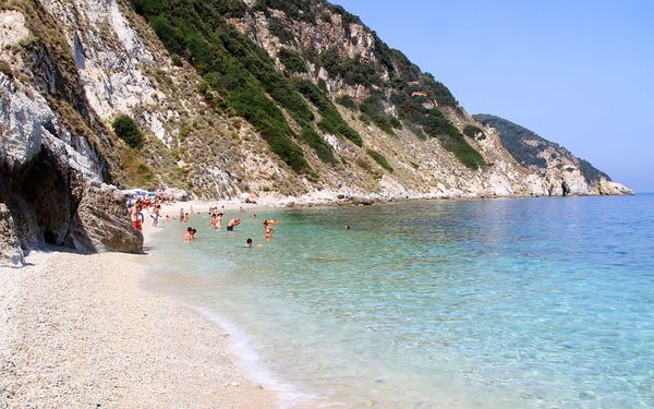 Spiaggia di Sansone in Portoferraio, Elba, Italy
