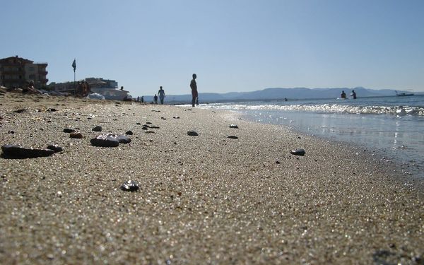 Sarımsaklı Beach in Ayvalık, North Aegean, Turkey