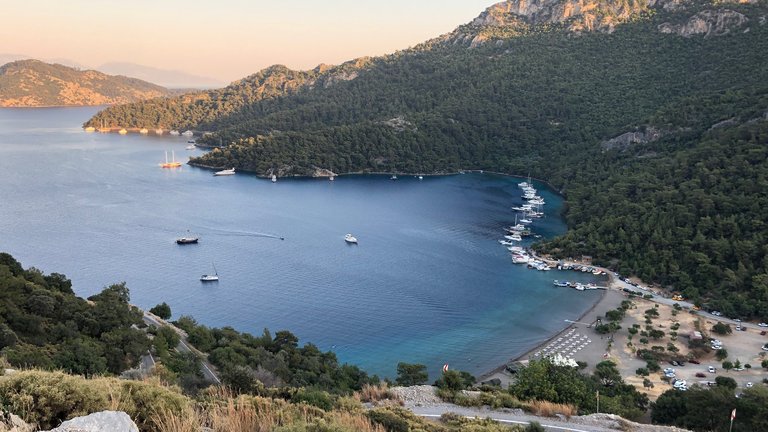 Sarsala Bay in Muğla (Dalaman), Turkey