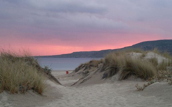 Simos Beach in Elafonisos, Peloponnese, Greece