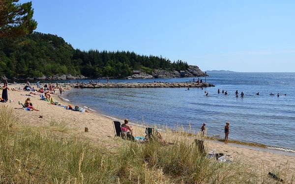 Sjosanden in Mandal, Southern Norway, Norway