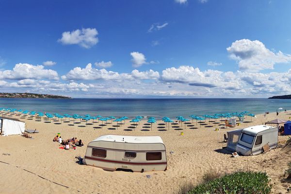 Smokinya Beach in Sozopol, Bulgaria