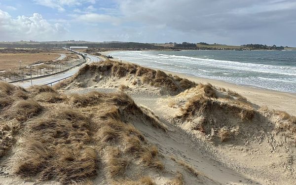 Solastranden in Jæren, Rogaland, Norway