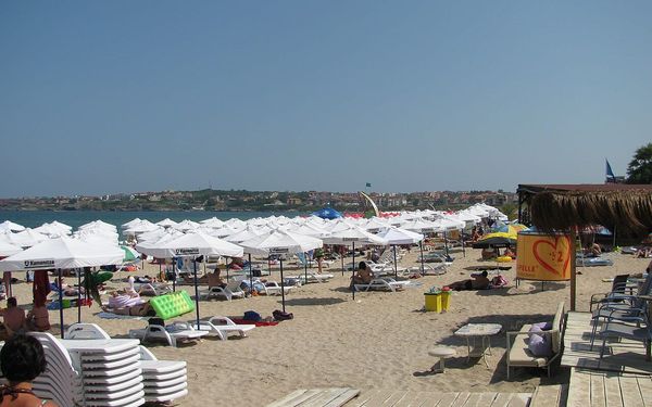 Harmanite Beach in Sozopol, Bulgaria