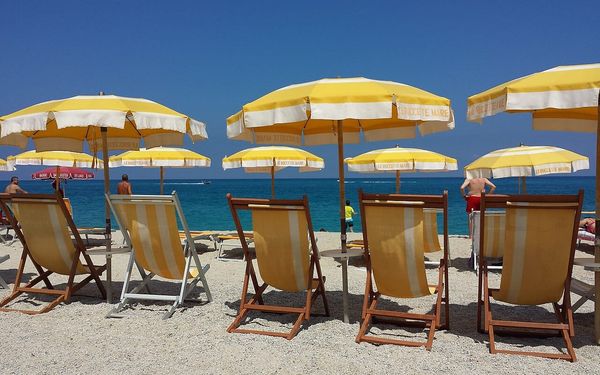 Spiaggia della Rotonda in Tropea, Calabria, Italy