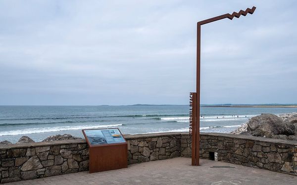 Strandhill Beach in Strandhill, County Sligo, Ireland