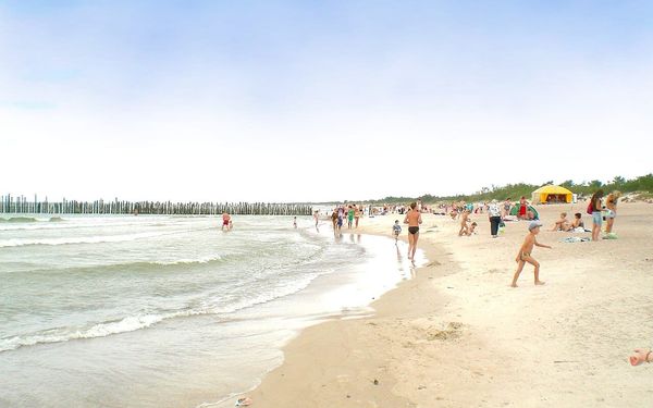 Šventoji Beach in Šventoji, Palanga, Lithuania