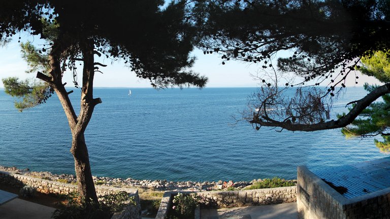 Valdarke Bay in Lošinj Island, Croatia