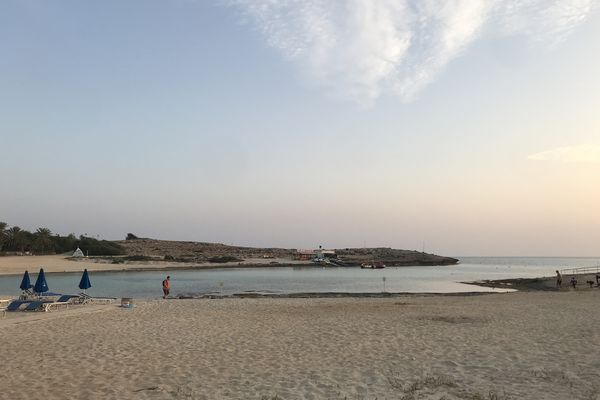 Vathia Gonia (Sandy Bay) in Ayia Napa, Cyprus
