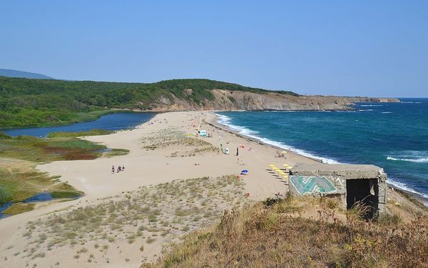 Veleka Beach in Sinemorets, Strandzha, Bulgaria