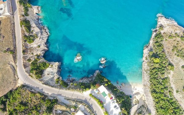 Xigia Beach in Zakynthos, Greece