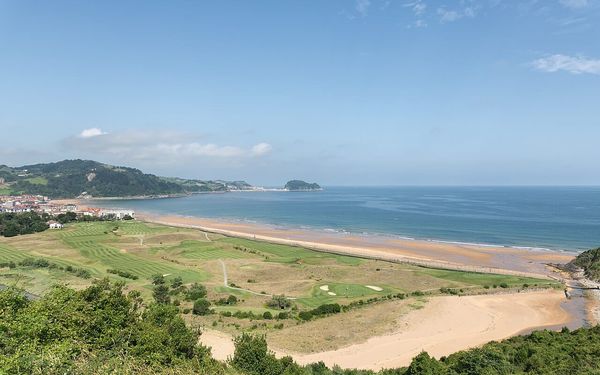 Zarautz in Basque Country, Spain