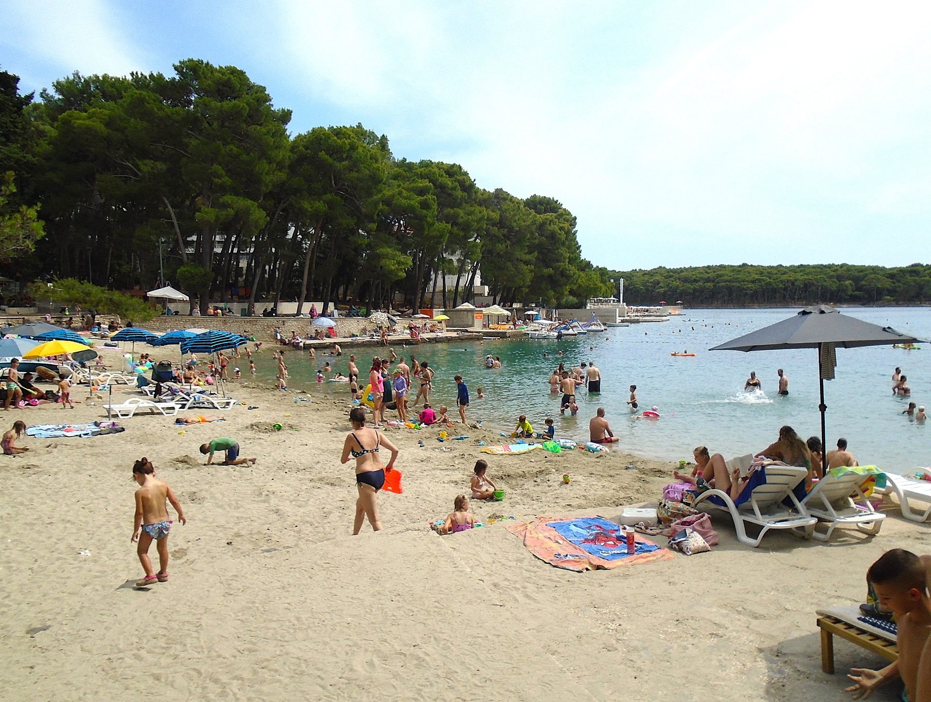Čikat Bay in Lošinj Island, Croatia