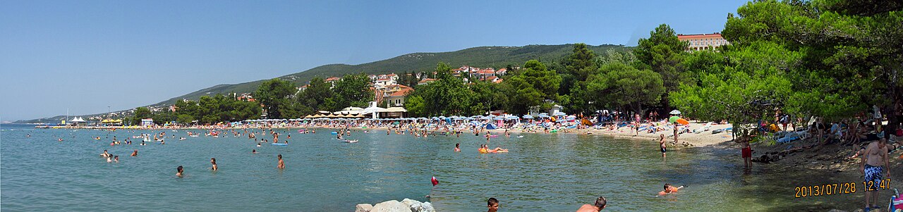 Crikvenica Town Beach