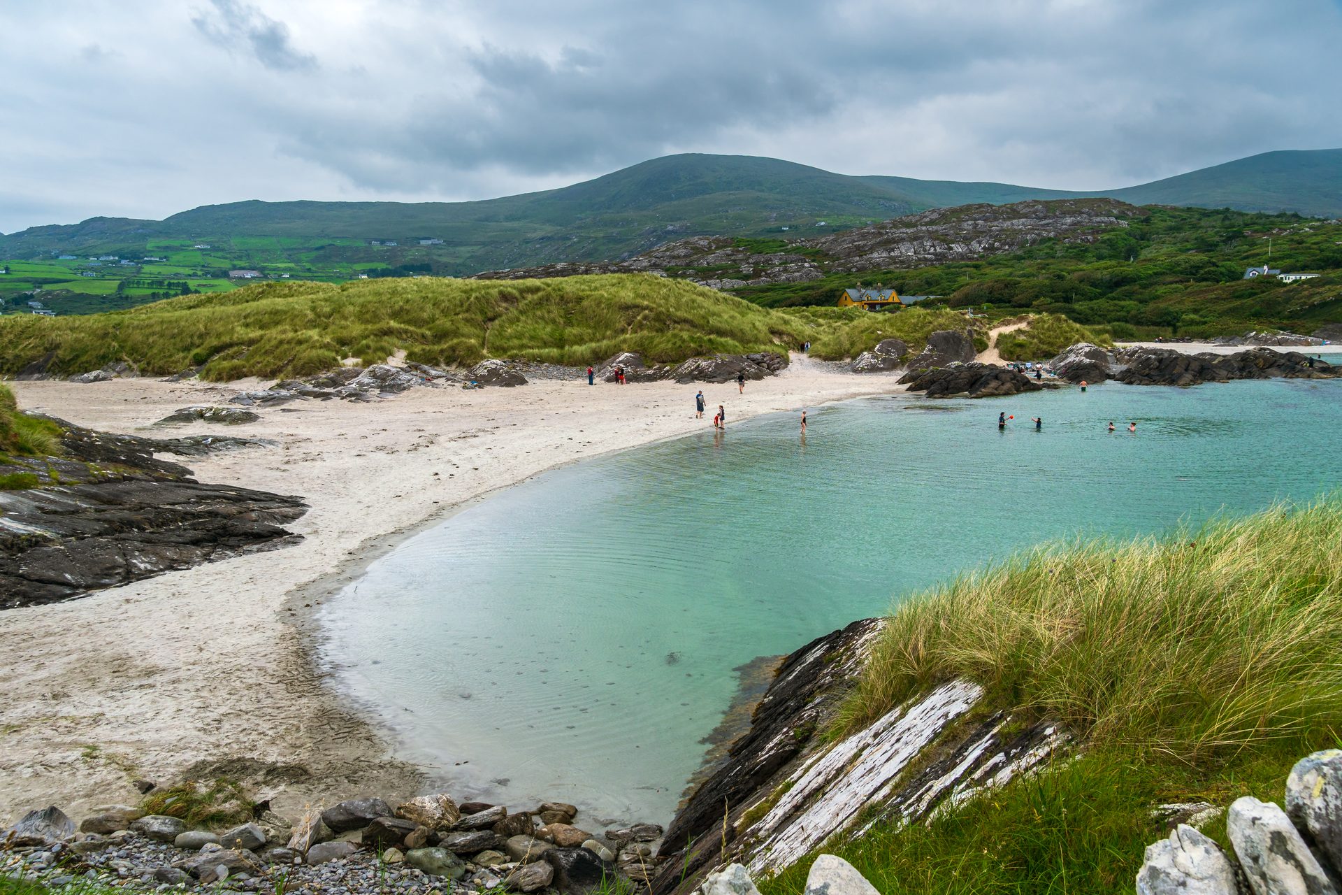 Derrynane Beach in County Kerry (Ring of Kerry), Ireland