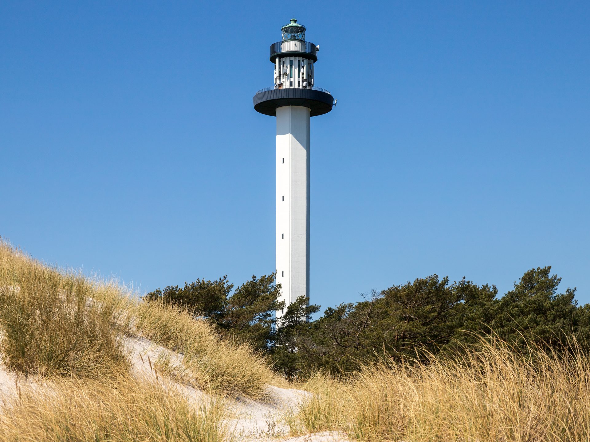 Dueodde Beach (Bornholm) in Bornholm Island, Denmark