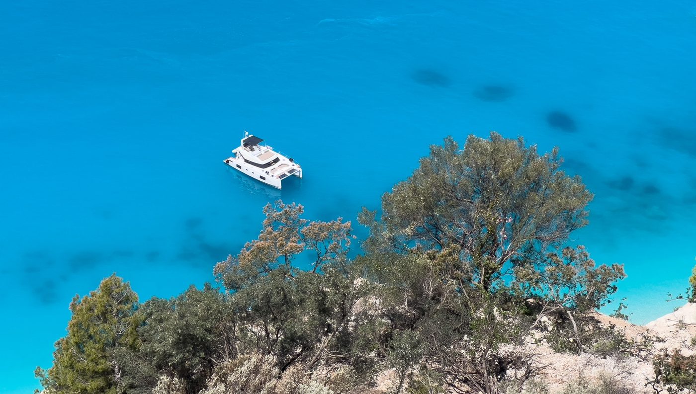 Egremni Beach in Lefkada, Ionian, Greece