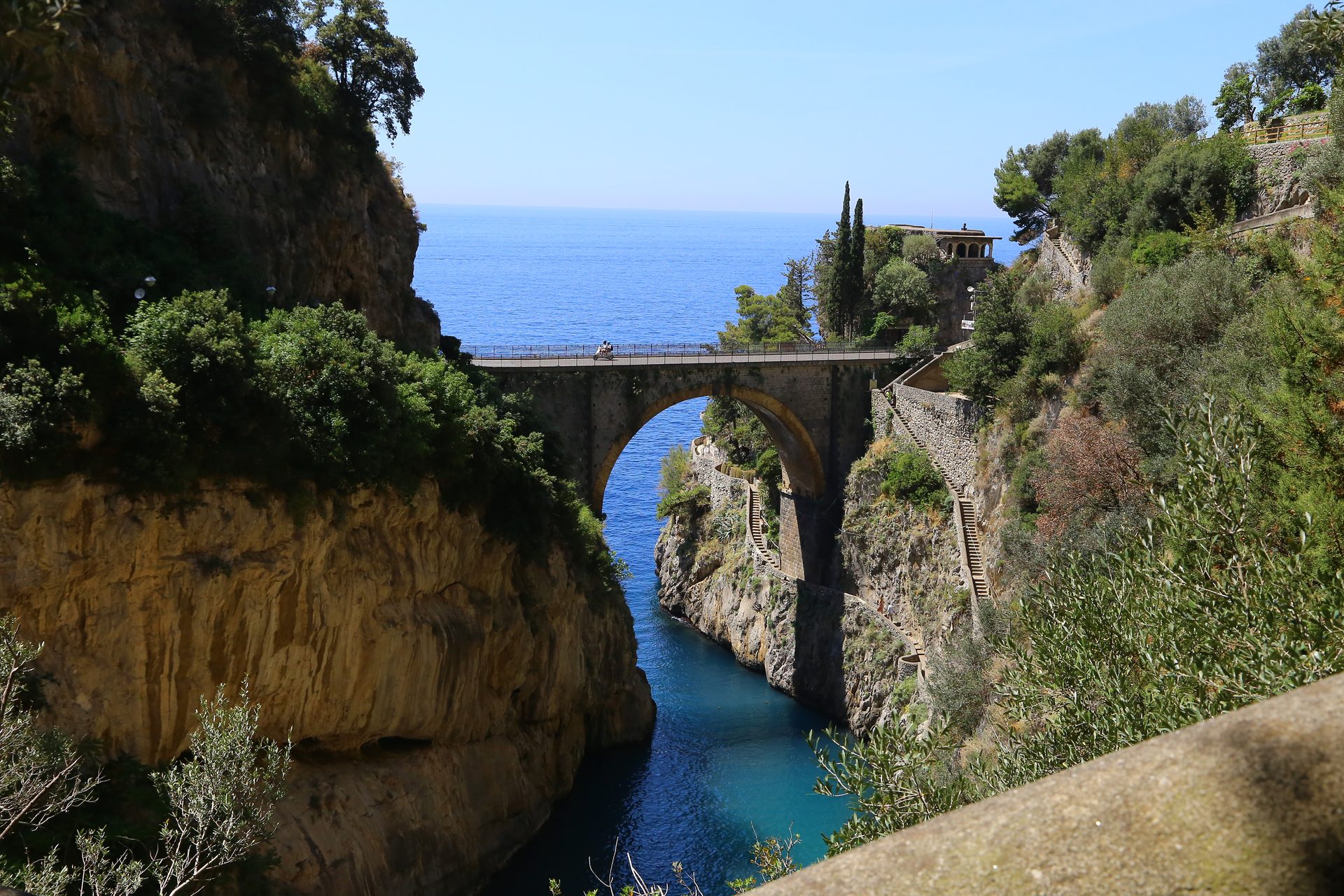 Fiordo di Furore in Campania (Amalfi Coast), Italy