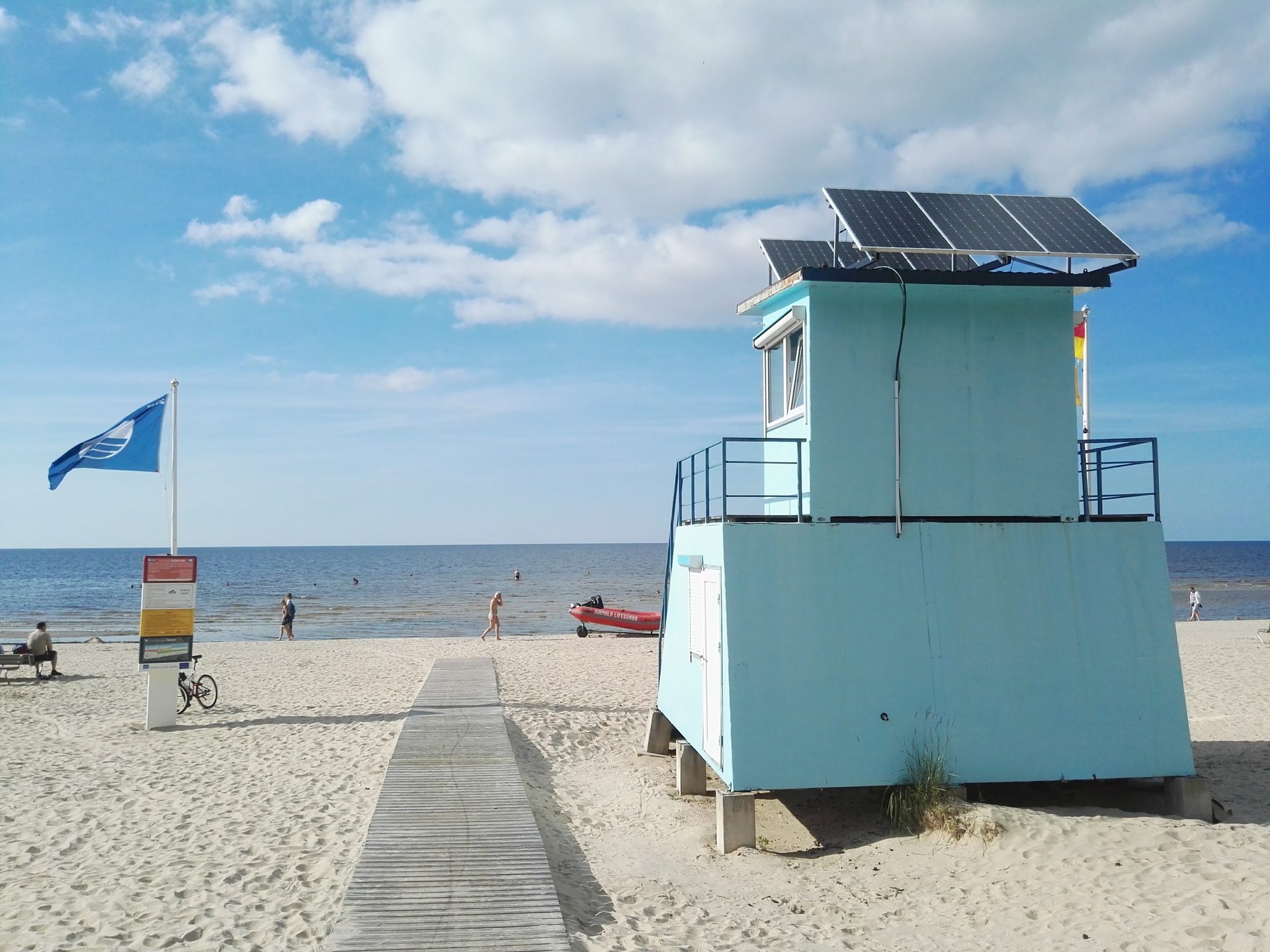 Jūrmala Beach (Majori) in Riga Planning Region (Jūrmala), Latvia